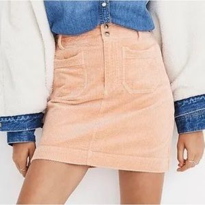 Peach Madwell Corduroy skirt